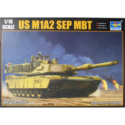 Trumpeter 1/16 US M1A2 SEP MBT Kit