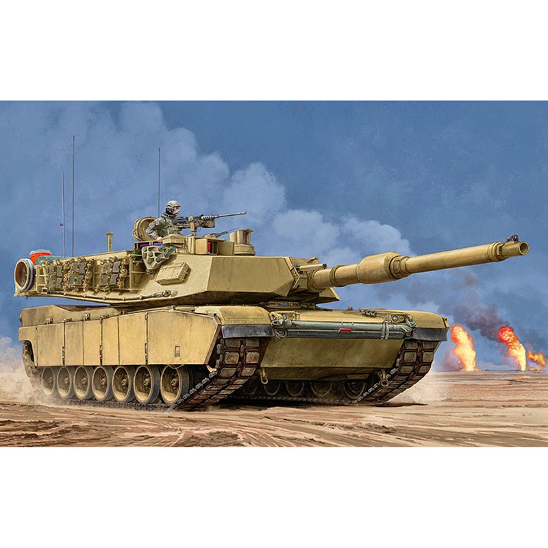 Trumpeter 1/16 US M1A2 SEP MBT Kit