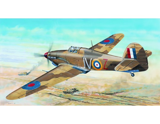 Trumpeter 1/24 Hawker Hurricane ⅡD Trop Kit TR-02417