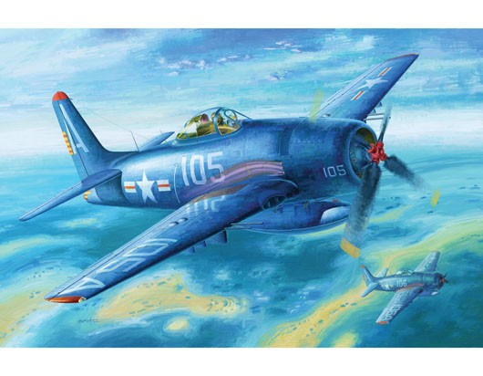 Trumpeter 1/32 F8F-2 Bearcat Kit TR-02248