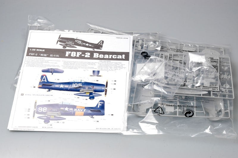Trumpeter 1/32 F8F-2 Bearcat Kit TR-02248