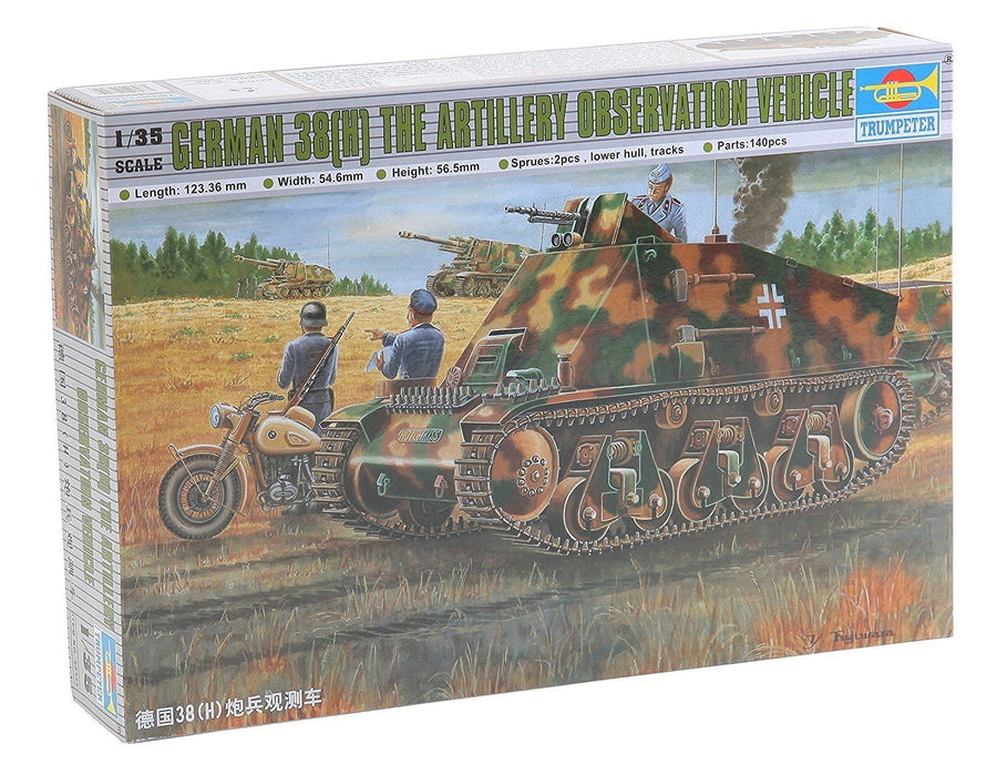 Trumpeter 1/35 German 38(H) The Artillery Observation Vehicle Kit