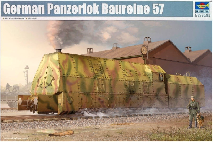 Trumpeter 1/35 German Panzerlok Baureine 57 Kit