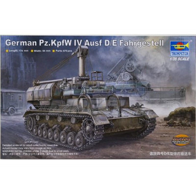 Trumpeter 1/35 German Pz.KpfW IV Ausf D/E Fahrgestell Kit