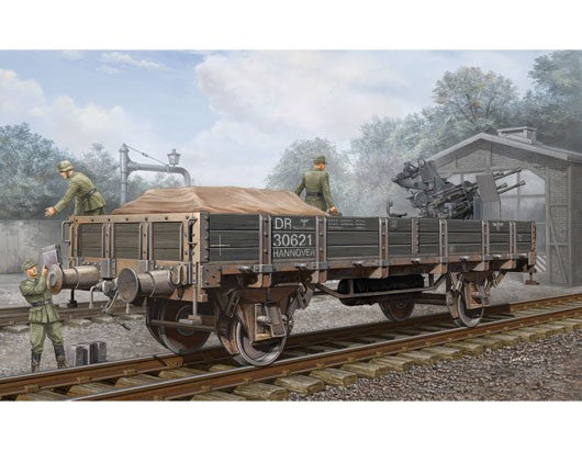 Trumpeter 1/35 German Railway Gondola (Lower sides) Kit TR-01518