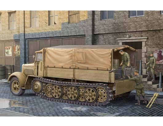 Trumpeter 1/35 German Sd.Kfz.7 Mittlere Zugkraftwagen 8t Late Ver. Kit TR-01507