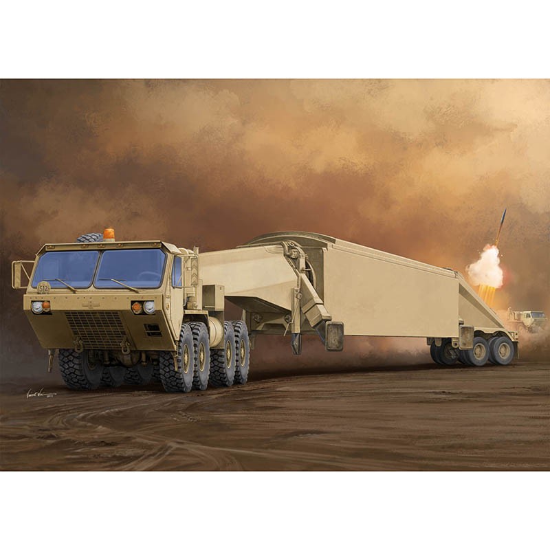 Trumpeter 1/35 M983 Tractor With AN/TPY-2 X Band Radar Kit