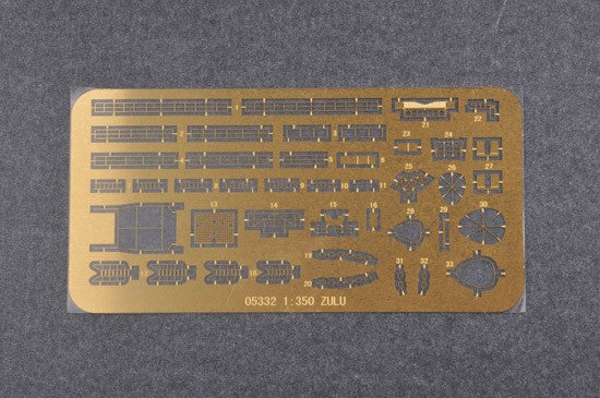 Trumpeter 1/350 HMS Zulu Destroyer 1941 Kit