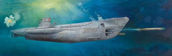 Trumpeter 1/48 DKM U-Boat Type VIIC U-552 Kit TR-06801
