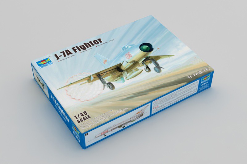 Trumpeter 1/48 J-7A Fighter Kit TR-02859