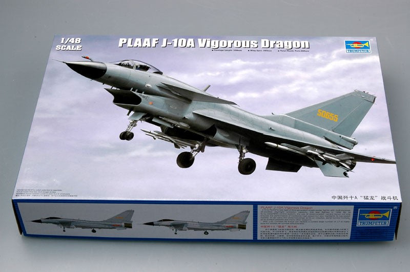 Trumpeter 1/48 PLAAF J-10A Vigorous Dragon Kit