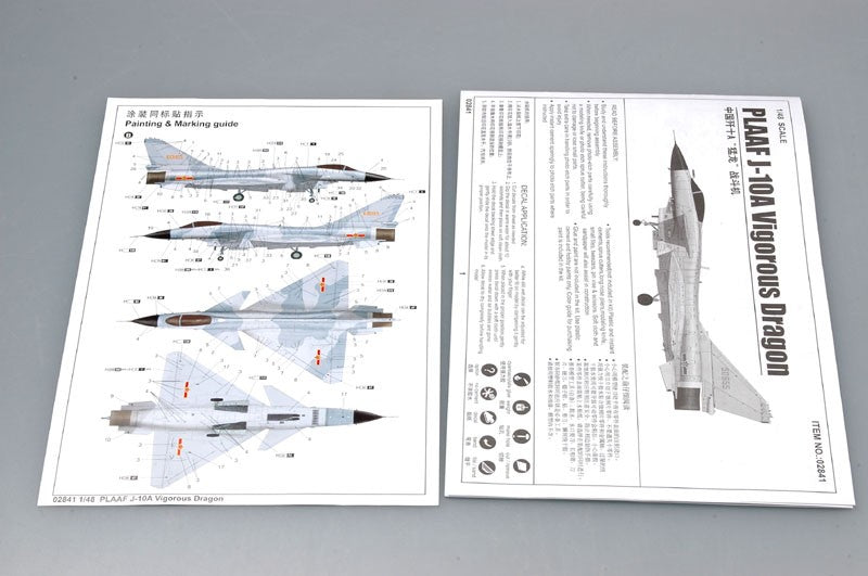 Trumpeter 1/48 PLAAF J-10A Vigorous Dragon Kit