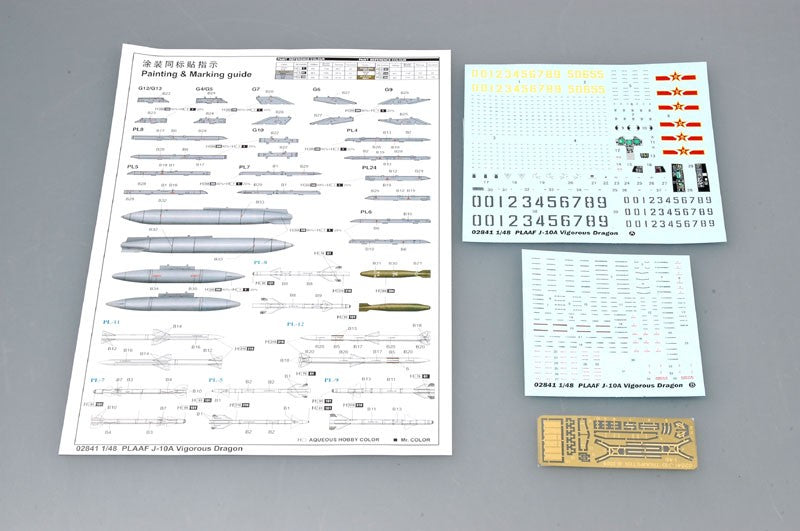 Trumpeter 1/48 PLAAF J-10A Vigorous Dragon Kit