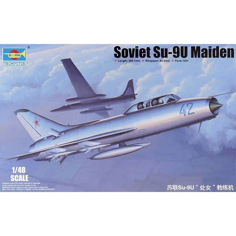 Trumpeter 1/48 Soviet Su-9U Maiden Kit