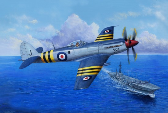 Trumpeter 1/48 Supermarine Seafang F.MK.32 Kit