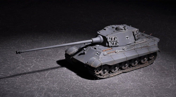Trumpeter 1/72 German King Tiger (Henschel Turret) with 105mm kwk L/65 Kit