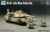 Trumpeter 1/72 M1A1 with Mine Roller Set Kit