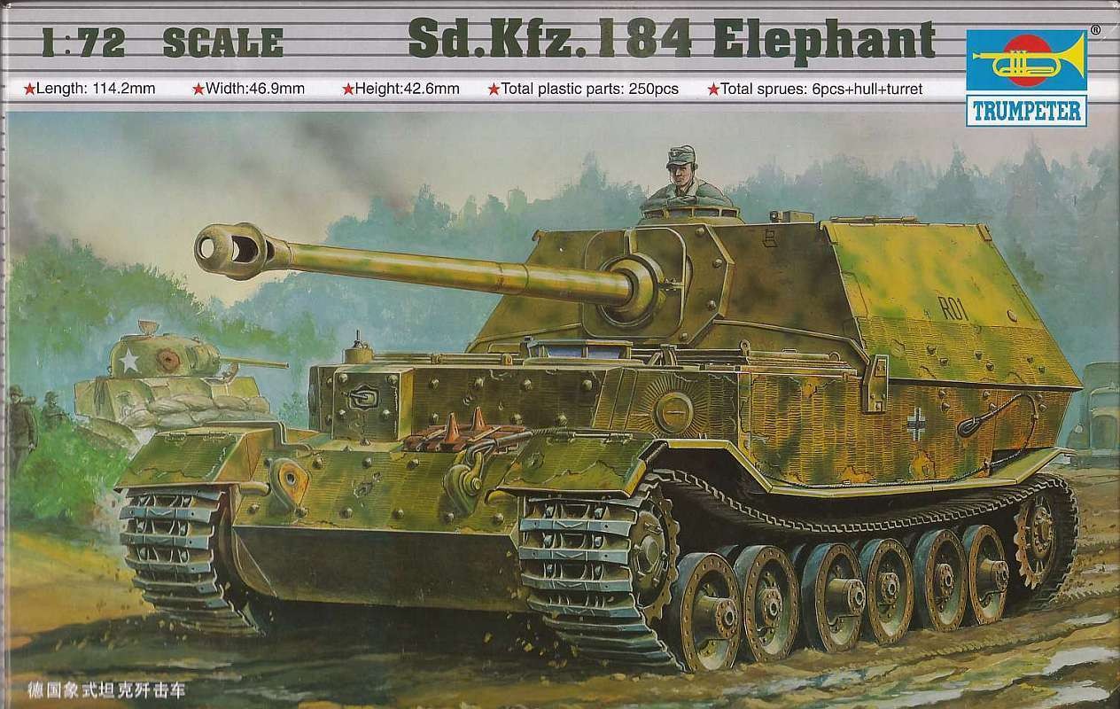 Trumpeter 1/72 Sd.Kfz.184 Elephant Kit