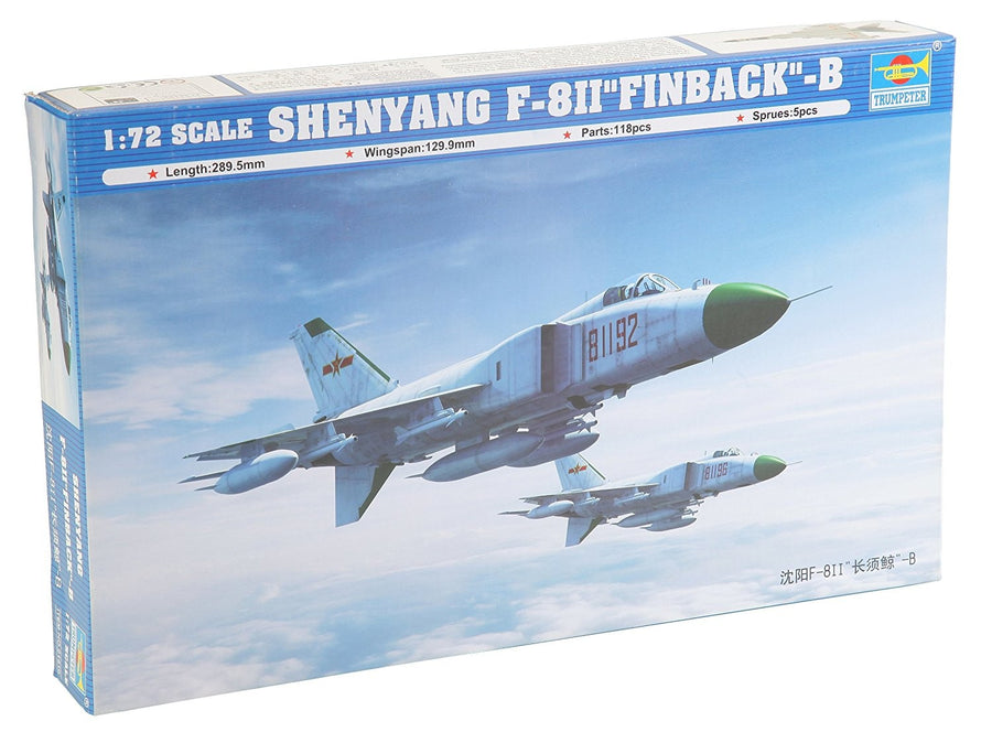 Trumpeter 1/72 Shenyang F-8II "Finback" -B Kit