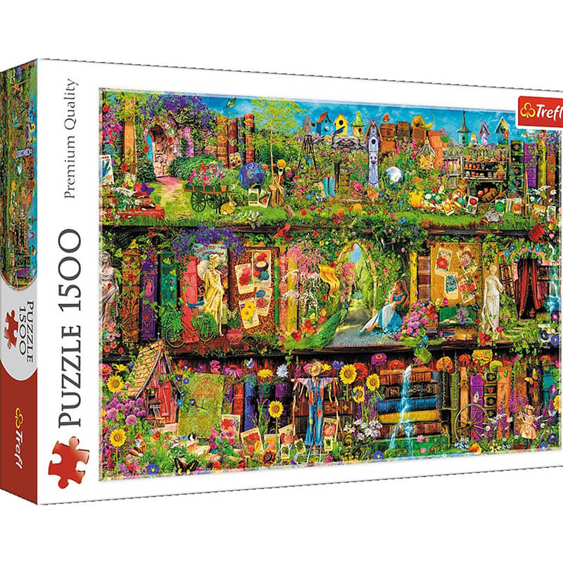 Fairy Bookcase 1500pc Puzzle