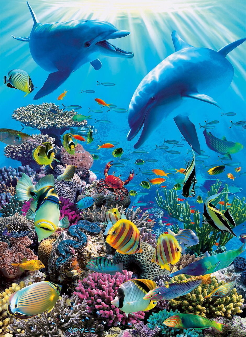 Underwater Adventure by Royce B. McClure 300pcs Puzzle