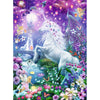 Unicorn In The Glittery Forest (With gems) 500pcs Puzzle