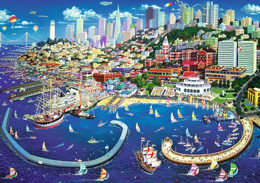 San Francisco Bay 2000pc Puzzle