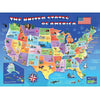 USA State Map 100pcs XXL Puzzle