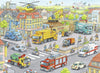 Vehicles in the City by Peter Nielander 100pcs XXL Puzzle