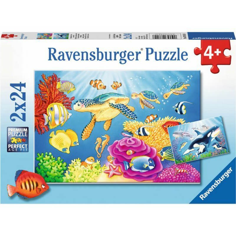 Vibrance Under The Sea 2x24pcs Puzzle