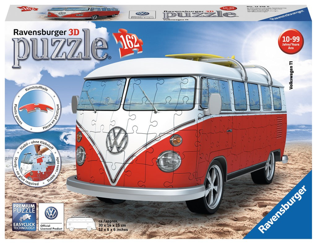 Volkswagen T1 Surfer Edition 162pcs 3D Puzzle