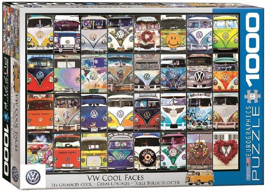 VW Cool Faces 1000pc Puzzle