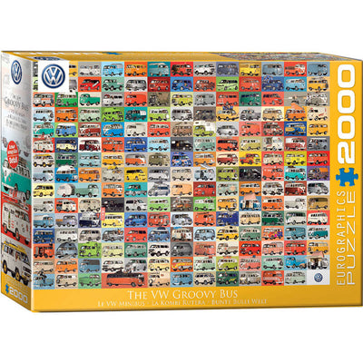 The VW Groovy Bus 2000pc Puzzle