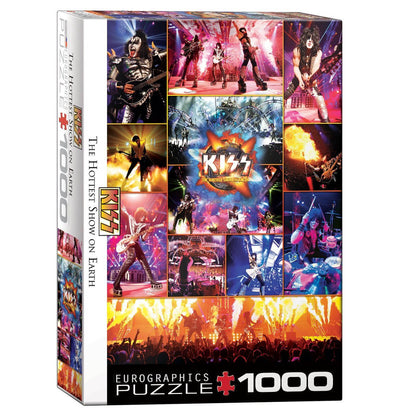 Kiss The Hottest Show On Earth 1000pc Puzzle