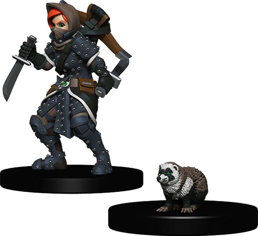 Wardlings: Girl Rogue With Badger