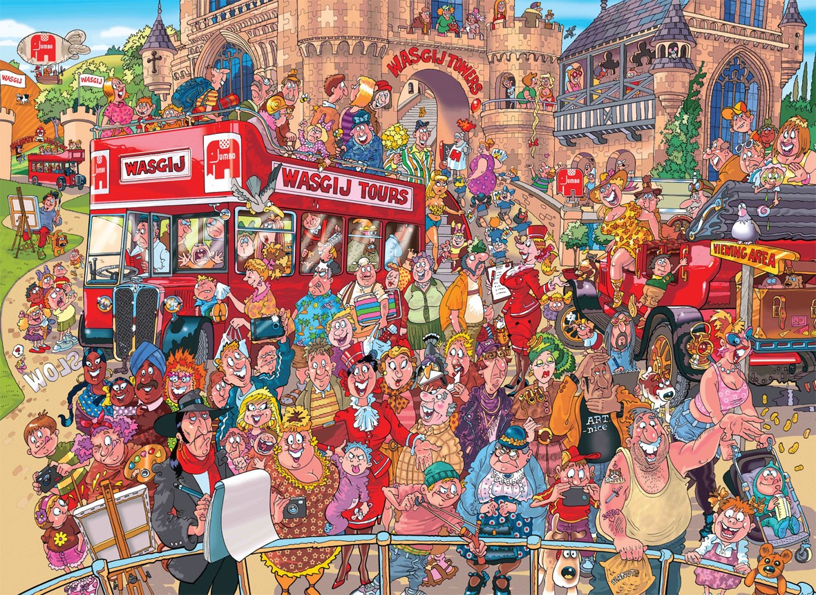 Wasgij Studio Tour by James Alexander 1000 pcs Wasgij No.22 Puzzle