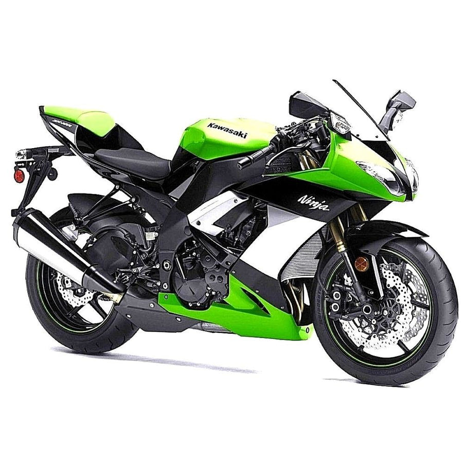 Welly 1/18 2009 Kawasaki Ninja ZX-10R (Green)