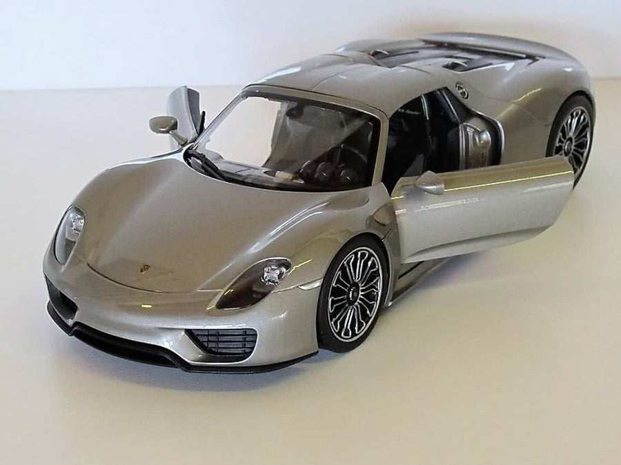 Welly 1/18 Porsche 918 Spyder (Silver)