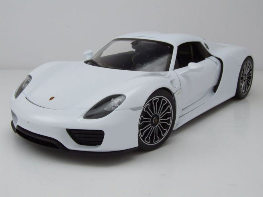Welly 1/18 Porsche 918 Spyder (White)