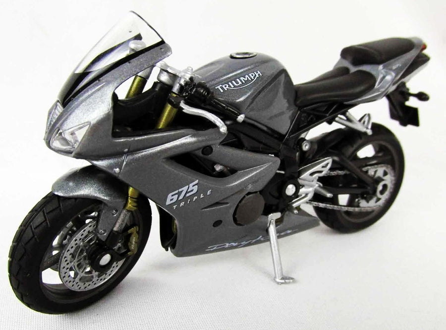 Welly 1/18 Trumph Daytona 675 (Grey)