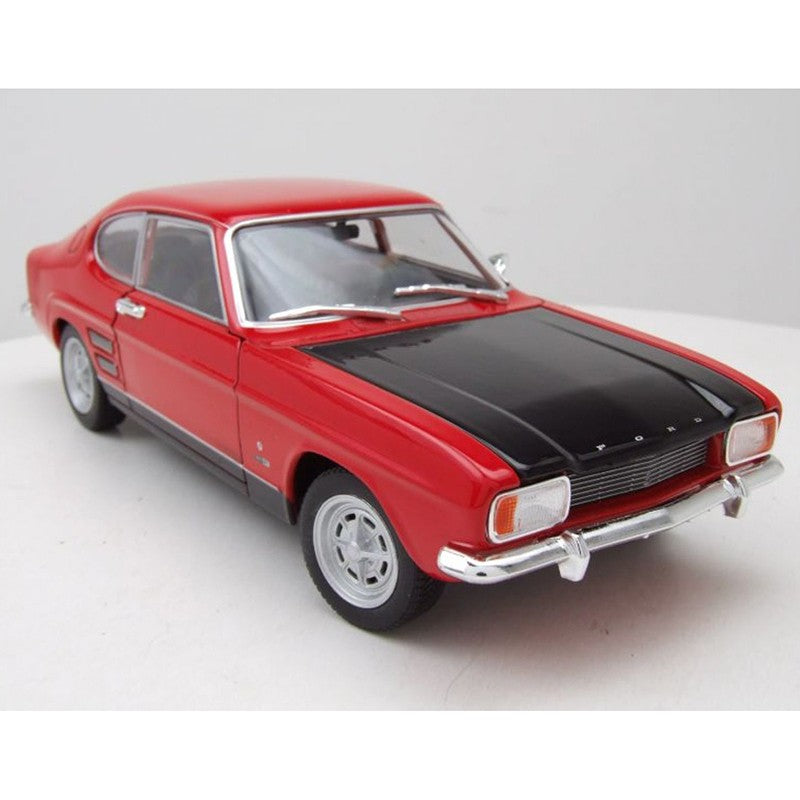 Welly 1/24 1969 Ford Capri (Red/ Black)
