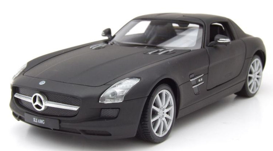 Welly 1/24 Mercedes-Benz SLS AMG (Black)