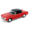 Welly 1/24 Peugeot 404 Cabriolet (Soft Top) (Red) W22494-H