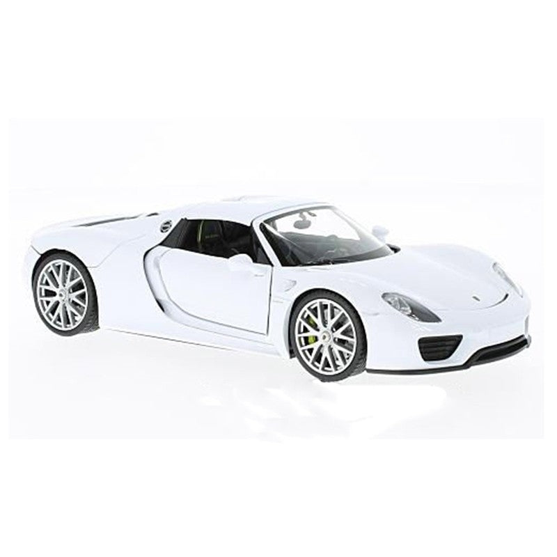 Welly 1/24 Porsche 918 Spyder (Closed) (White)