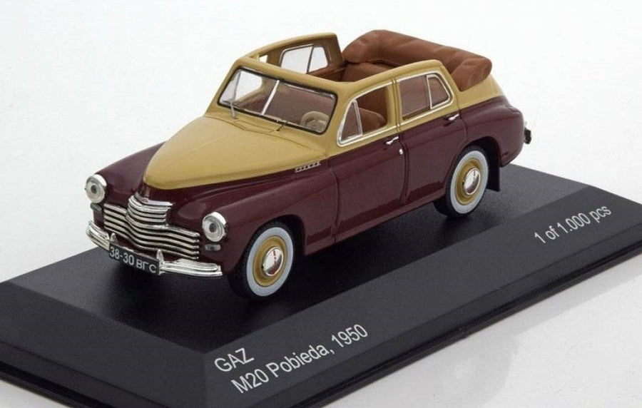 Whitebox 1/43 GAZ M20 Pobieda, 1950 (Beige)