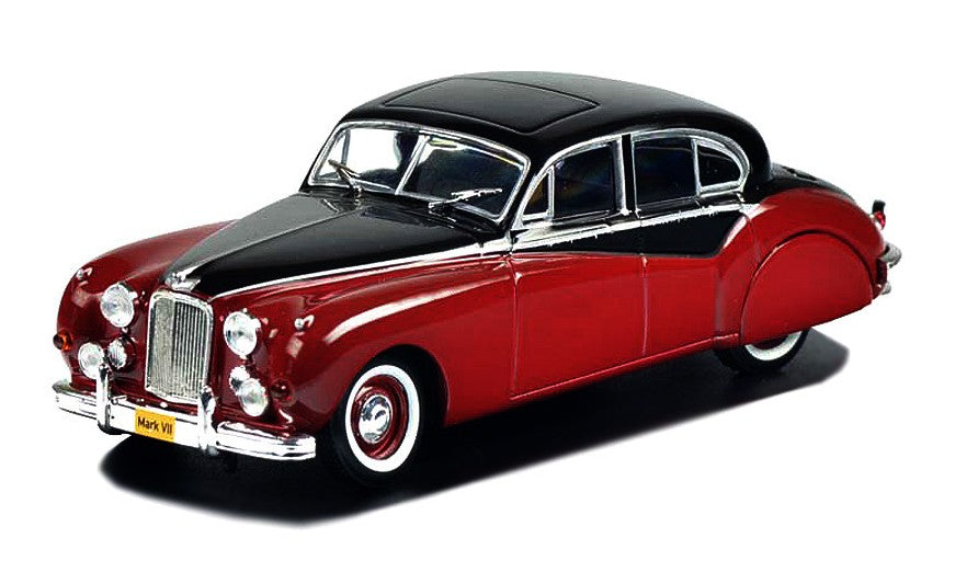 Whitebox 1/43 Jaguar MK VII, 1954 (Dark Red/Black)