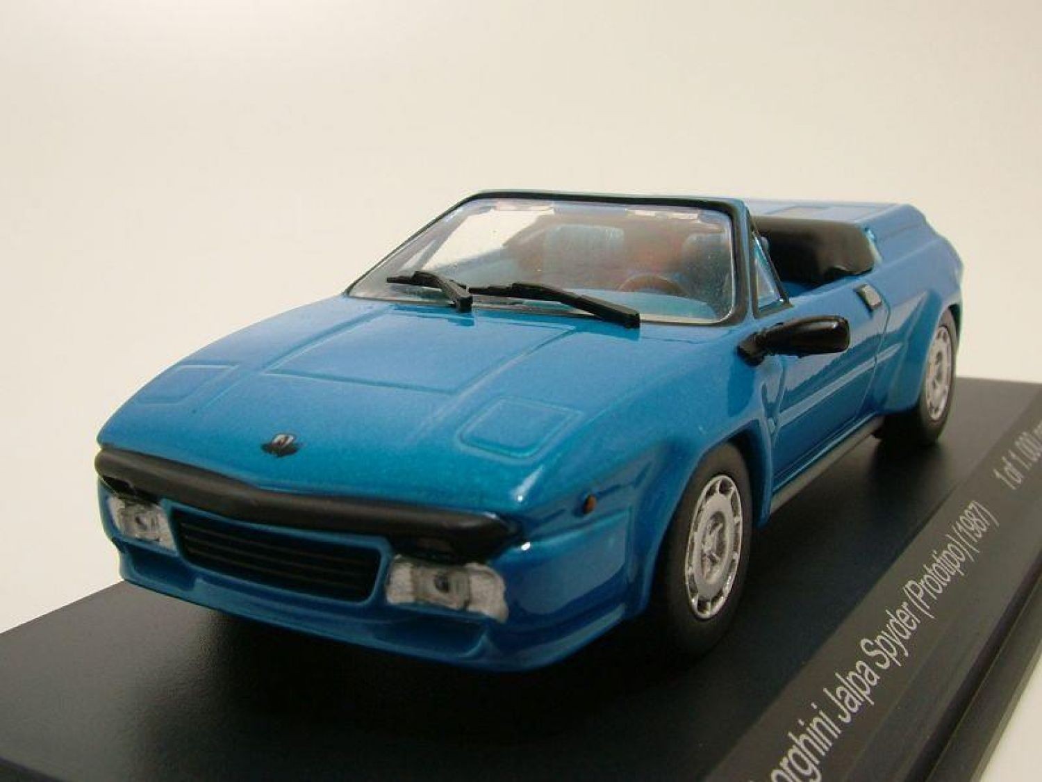 Whitebox 1/43 Lamborghini Jalpa Spyder [Prototipo] 1987 (Blue)