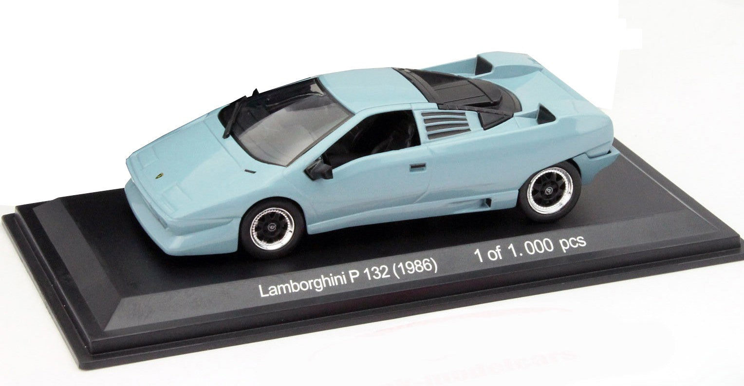 Whitebox 1/43 Lamborghini P132, 1986 (Metallic Blue)