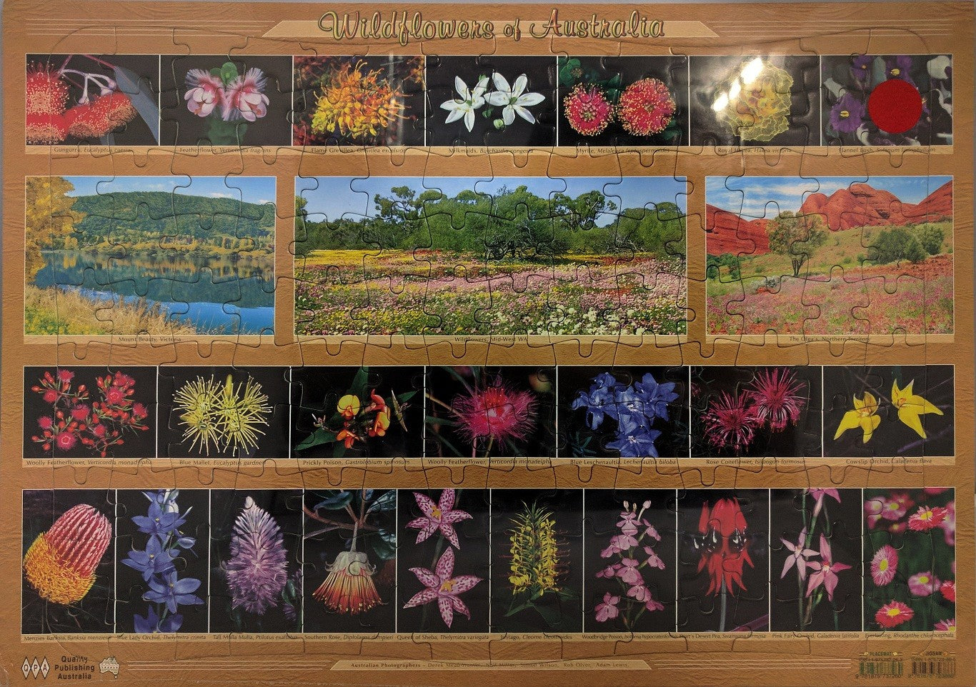 Wildflowers of Australia 140pc Puzzle
