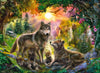 Wolf Family in the Sun 200pcs Puzzle